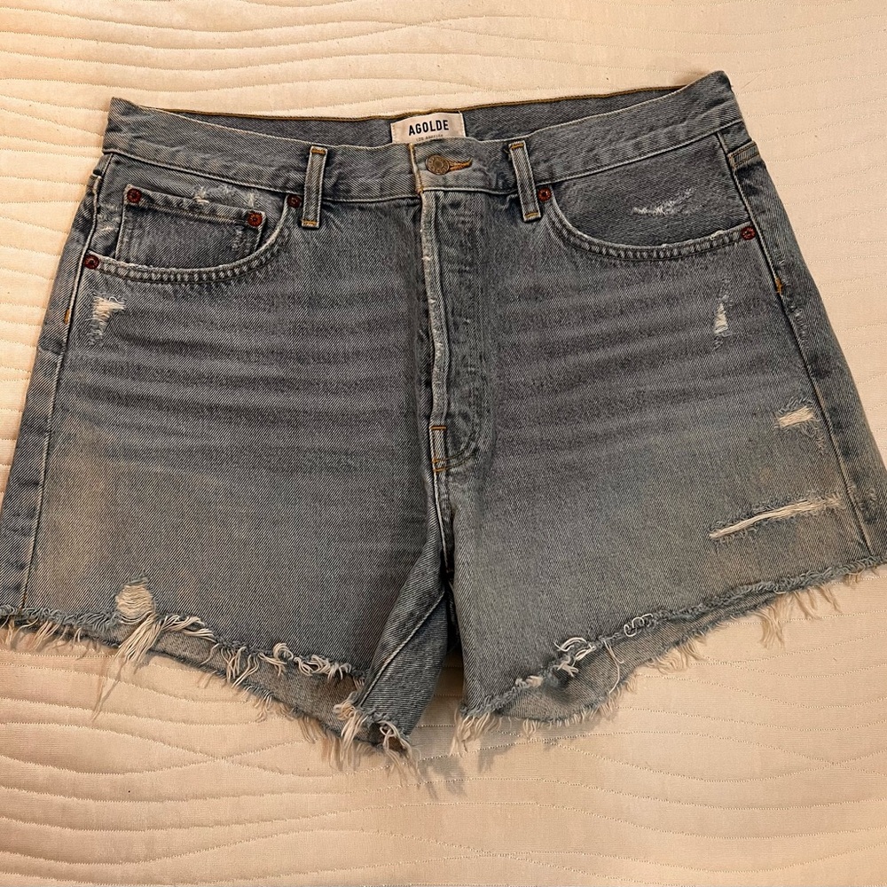 Couture Agolde new without tags denim Jean shorts